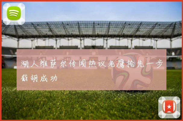 湖人维萨尔传闻热议老鹰抢先一步截胡成功